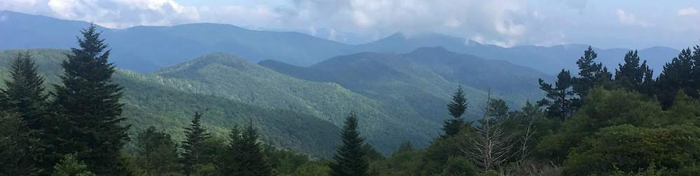Photo of Mountains from Ivestor Gap in North Carolina